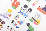 Hitotoki Large Size Sticker Sheet - Food