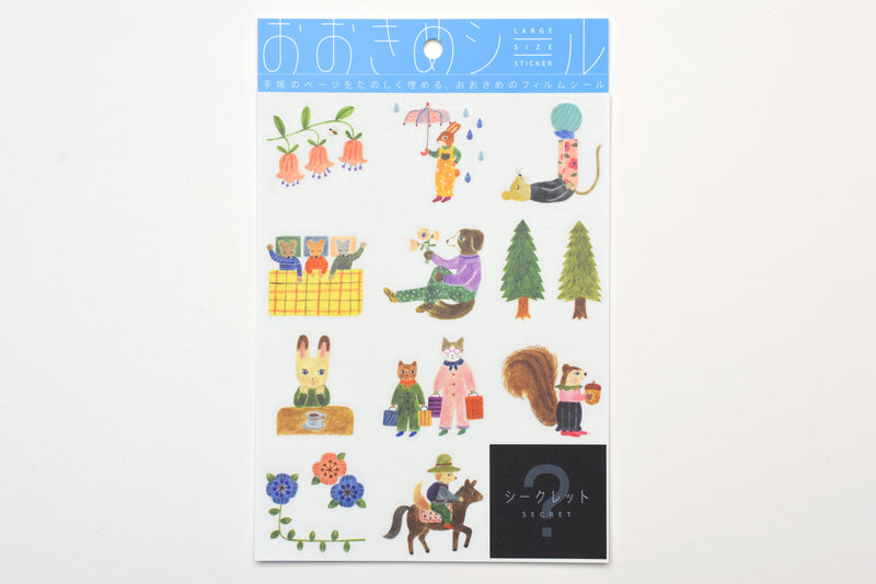 Hitotoki Large Size Sticker Sheet - Life