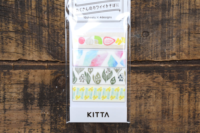 Kitta x Moogy Portable Washi Tape - Flower Song