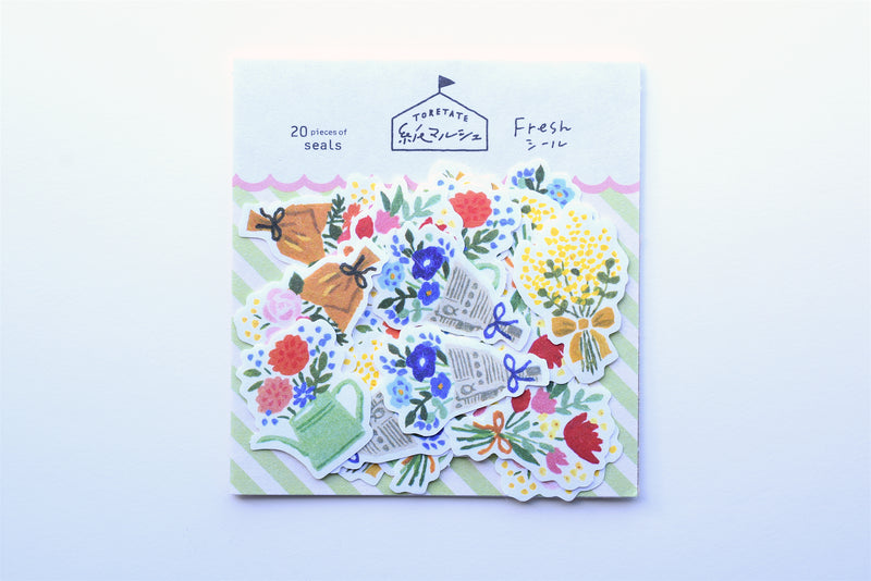 Furukawa Paper Flake Stickers - Bouquet