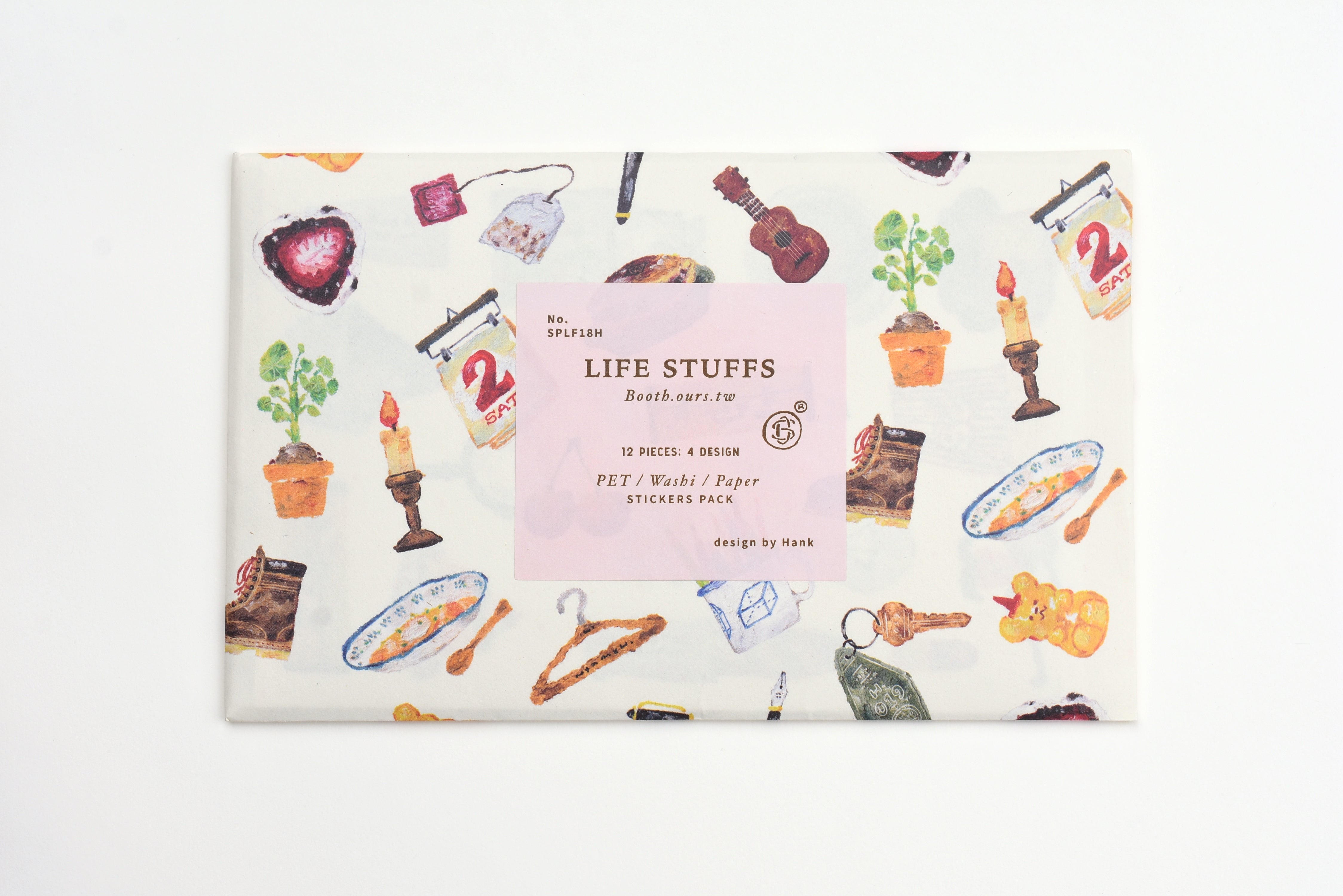 OURS x Hank - Life Stuff Sticker Pack – Yoseka Stationery