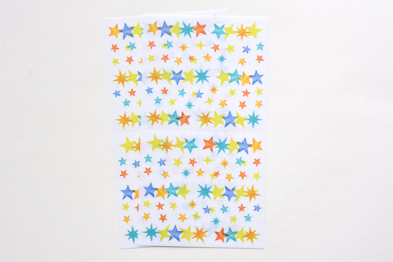 Midori Planner Sticker - Semi-Transparent Star