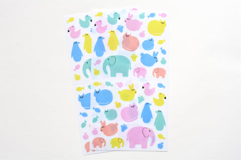 Midori Planner Sticker - Semi-Transparent Animal