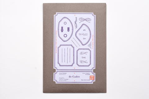 OURS x Hank - de Cadre Clear Stamps