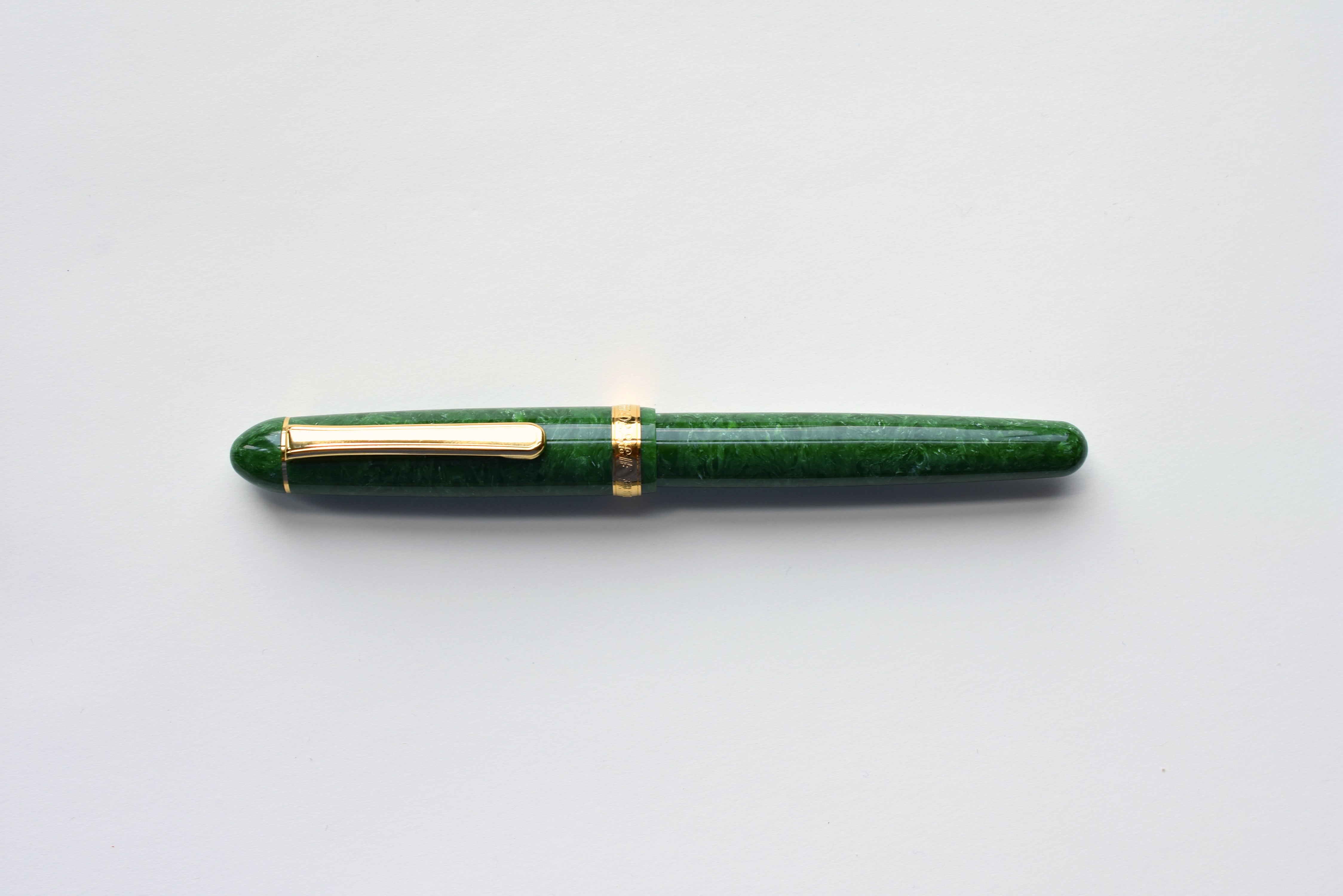 Platinum Century 3776 - Celluloid - Jade Green