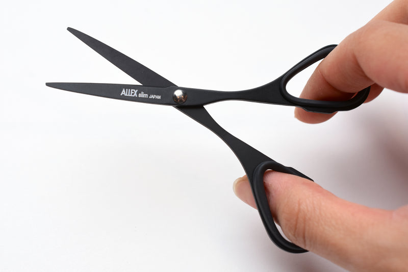 Allex Slim 100 Noir Scissors - 3.9"