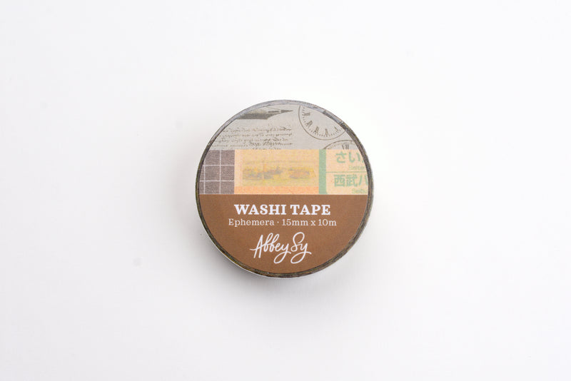 Abbey Sy Washi Tape - Ephemera