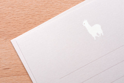Mini Letter Set with Alpaca Stickers
