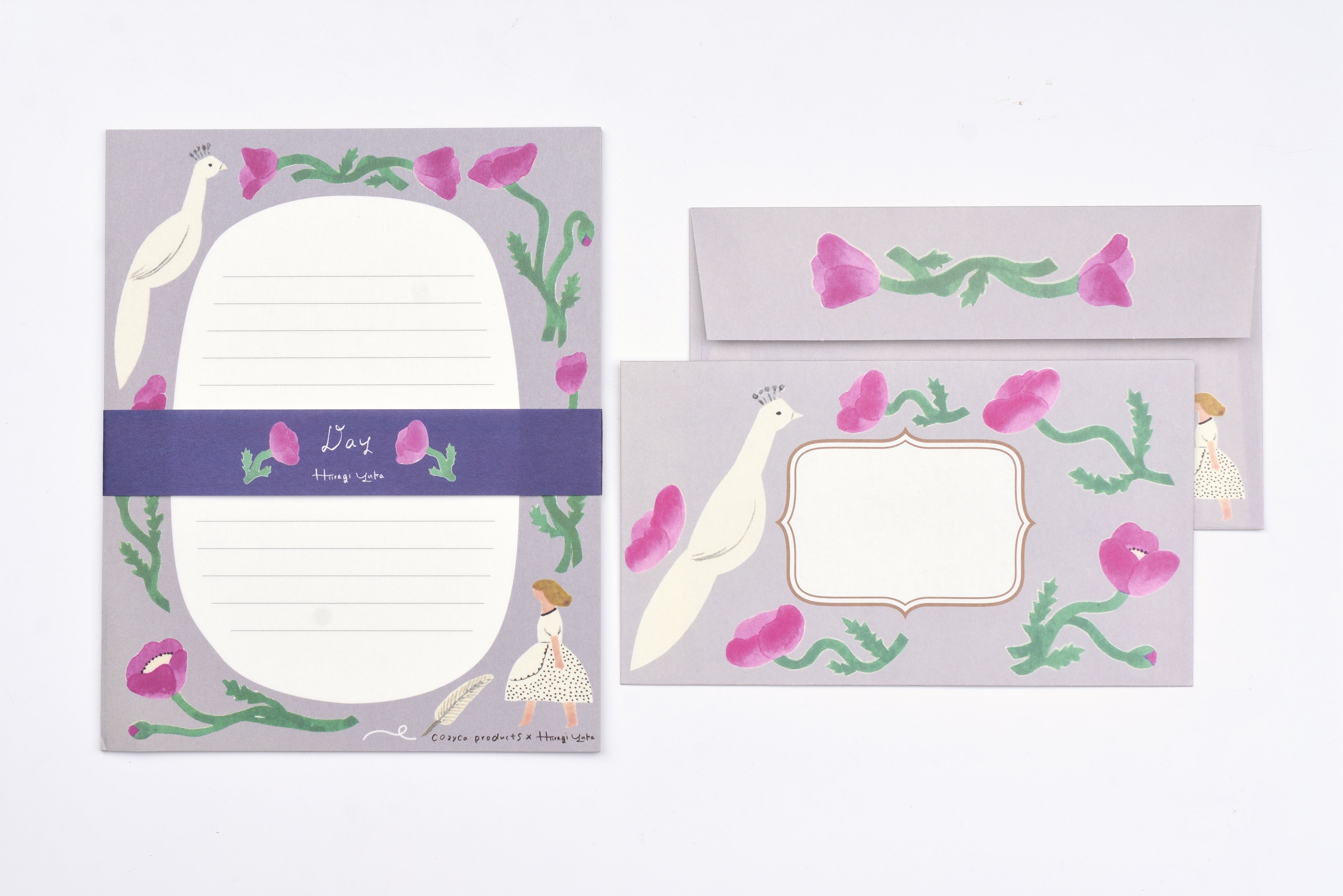 Cozyca - Yuka Hiiragi Letter Set