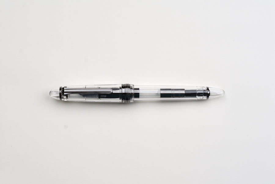 Nagasawa Original Standard Fountain Pen Skeleton Proske - Black