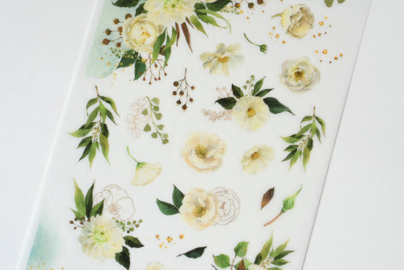 MU Print-On Stickers - Bloom Beauty - #141 – Yoseka Stationery