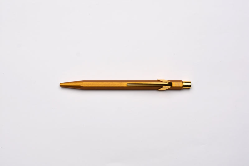849 Metal Ballpoint Pen - Goldbar With Metal Slim Pack Case