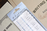 Midori Planner Index Label - Number Blue