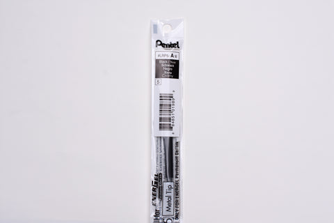 Pentel Energel LRP5-A - Metal Tip Gel Pen Refill - 0.5mm - Black