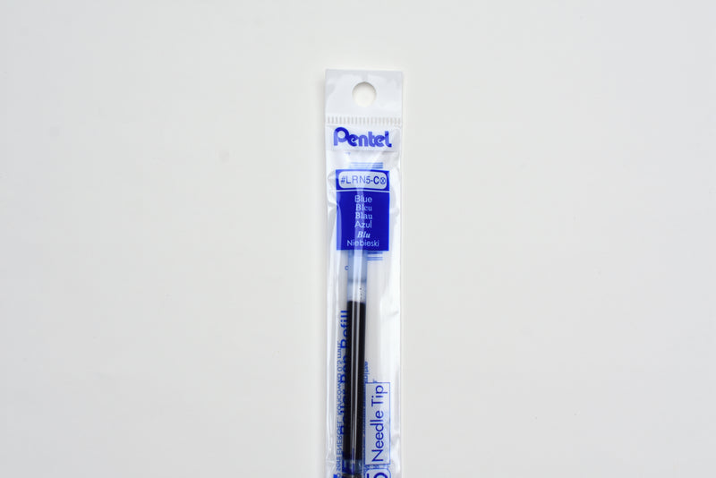 Pentel Energel LRN5-C - Needle Tip Roller Pen Refill - 0.5 mm - Blue