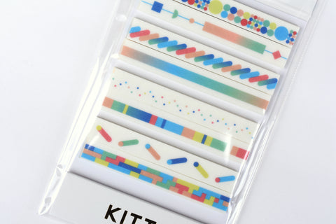 Kitta Portable Washi Tape - Slim - Color Bar
