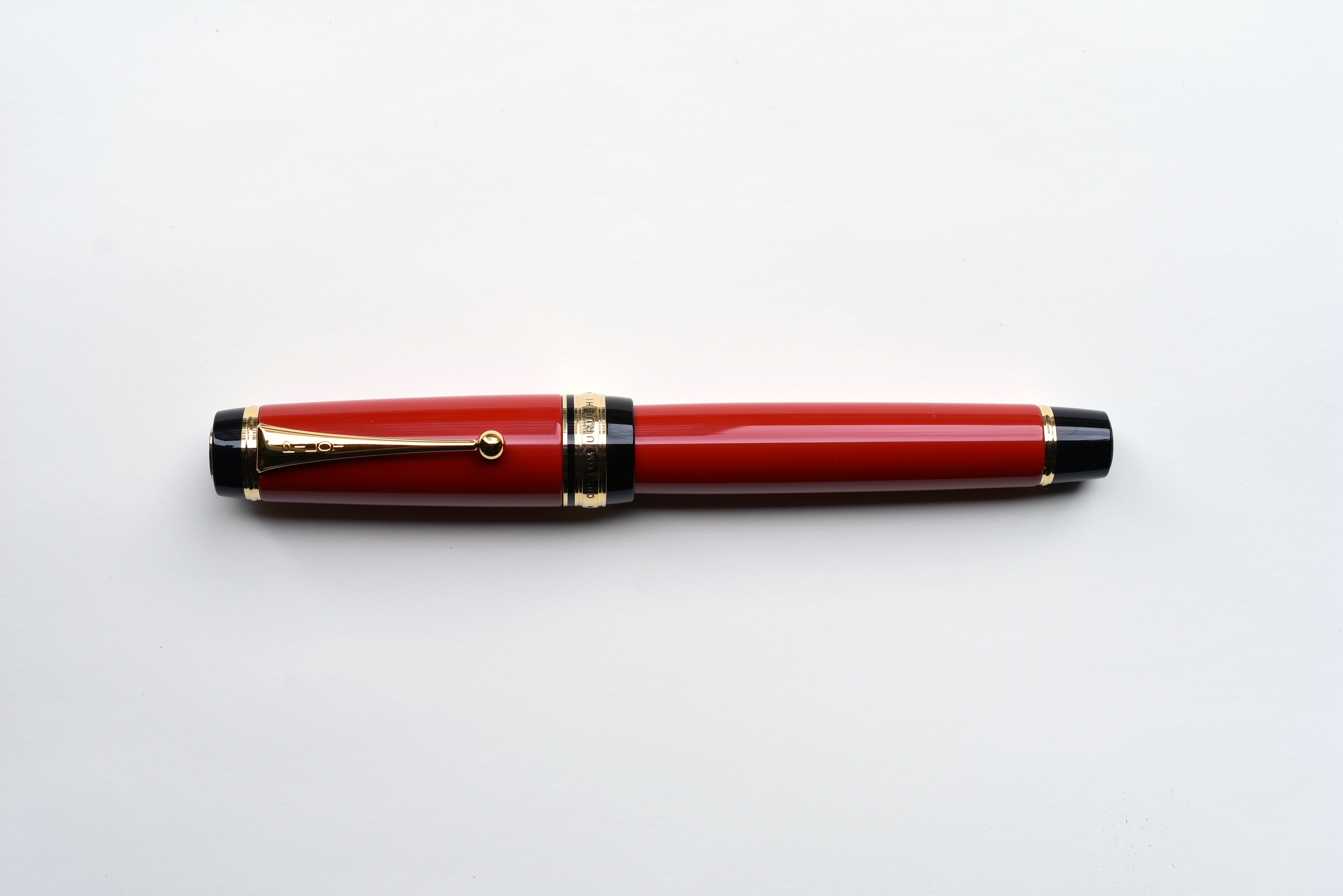 Pilot Custom Urushi Fountain Pen - Vermillion