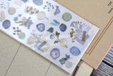 Scrapbook Collage Sticker - Blue