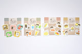 Papier Platz x Mizutama Cafe Series Flake Sticker - Cafe Sweets