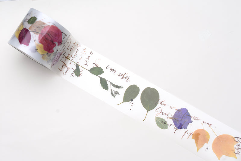 Mr. Eggplants Matte PET Tape - Pressing Flowers
