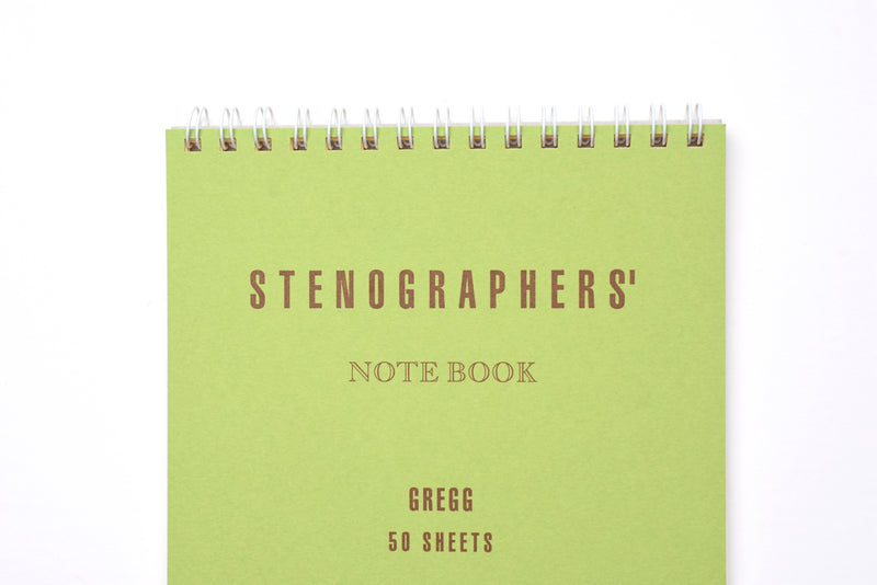 Life Stenographers' Notebook - A5 - Gregg Ruled