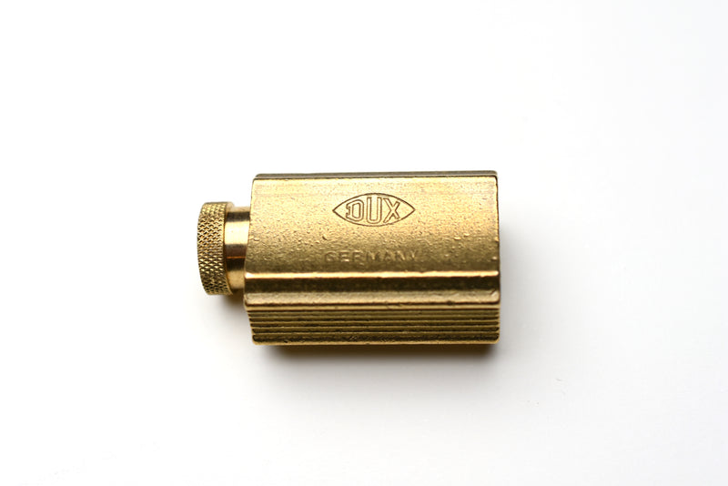 Dux Brass Pencil Sharpener - Block Single with Outer Ring – Yoseka  Stationery