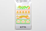 Kitta Portable Washi Tape - Fluorescent - Oriental