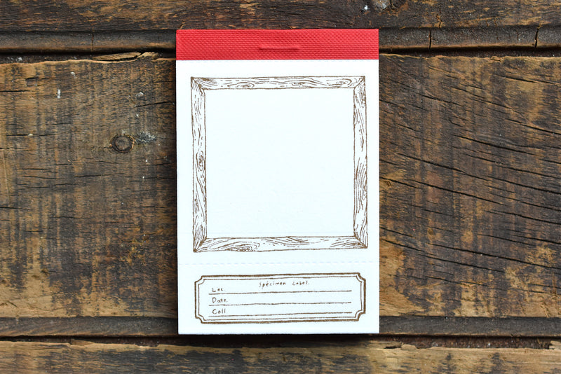 OURS x Hank Wooden Frame Letterpress Label Book