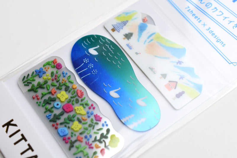 Kitta Portable Washi Tape - Clear - Scenery