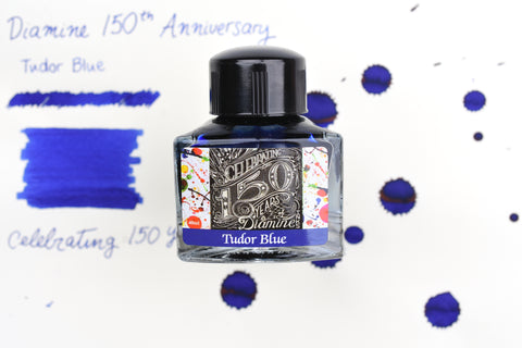 Diamine Fountain Pen Ink - 150th Anniversary Series - Tudor Blue