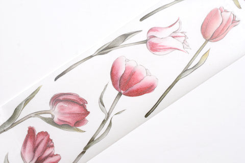 Loi Design Washi Tape - Warm Color Tulip