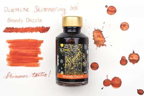 Diamine Shimmer Ink - Brandy Dazzle - 50mL