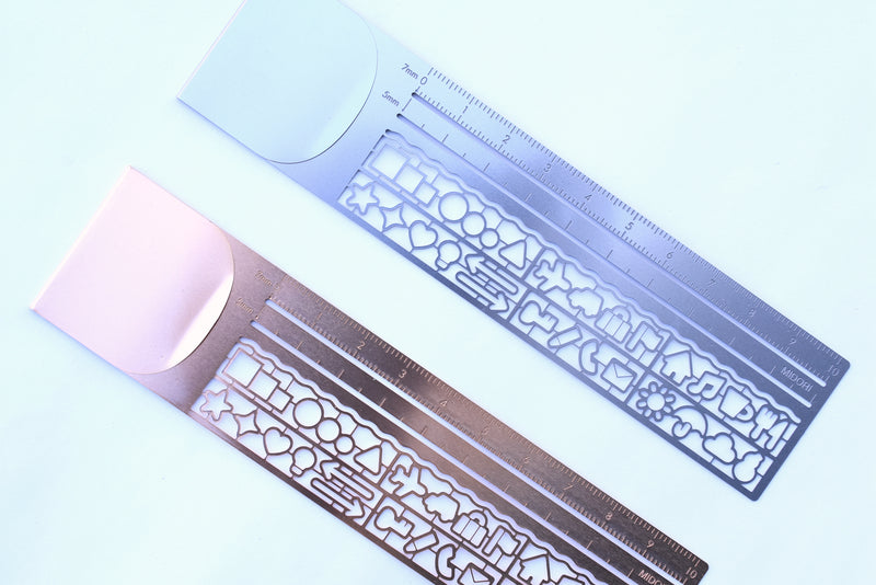 Paperclip Ruler Clip Ruler – Yoseka Stationery