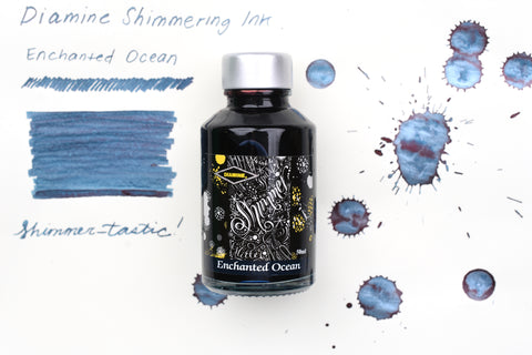 Diamine Shimmer Ink - Enchanted Ocean - 50mL