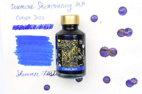 Diamine Shimmer Ink - Cobalt Jazz - 50mL