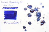 Ink Sample - Diamine Shimmer