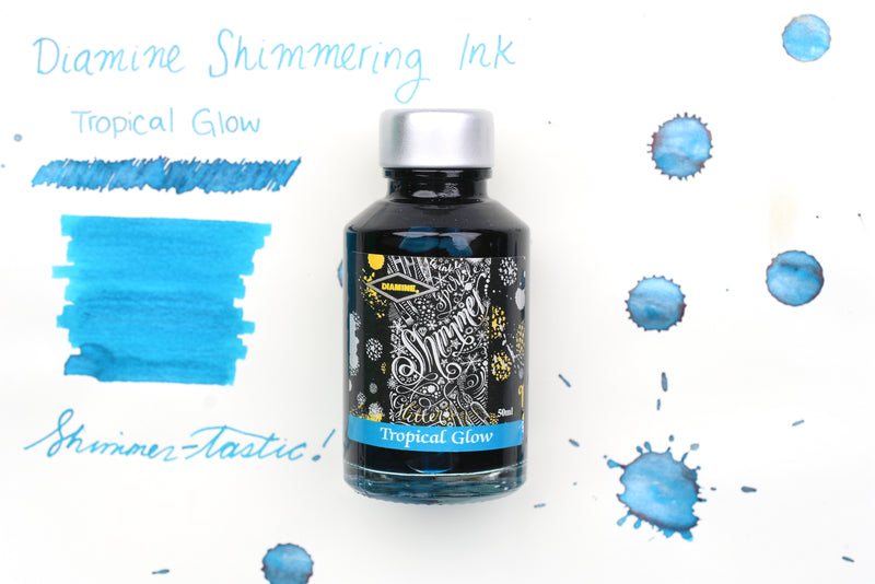 Diamine Shimmer Ink - Tropical Glow - 50mL