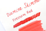Diamine Shimmer Ink - Firestorm Red - 50mL