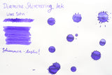 Diamine Shimmer Ink - Lilac Satin - 50mL