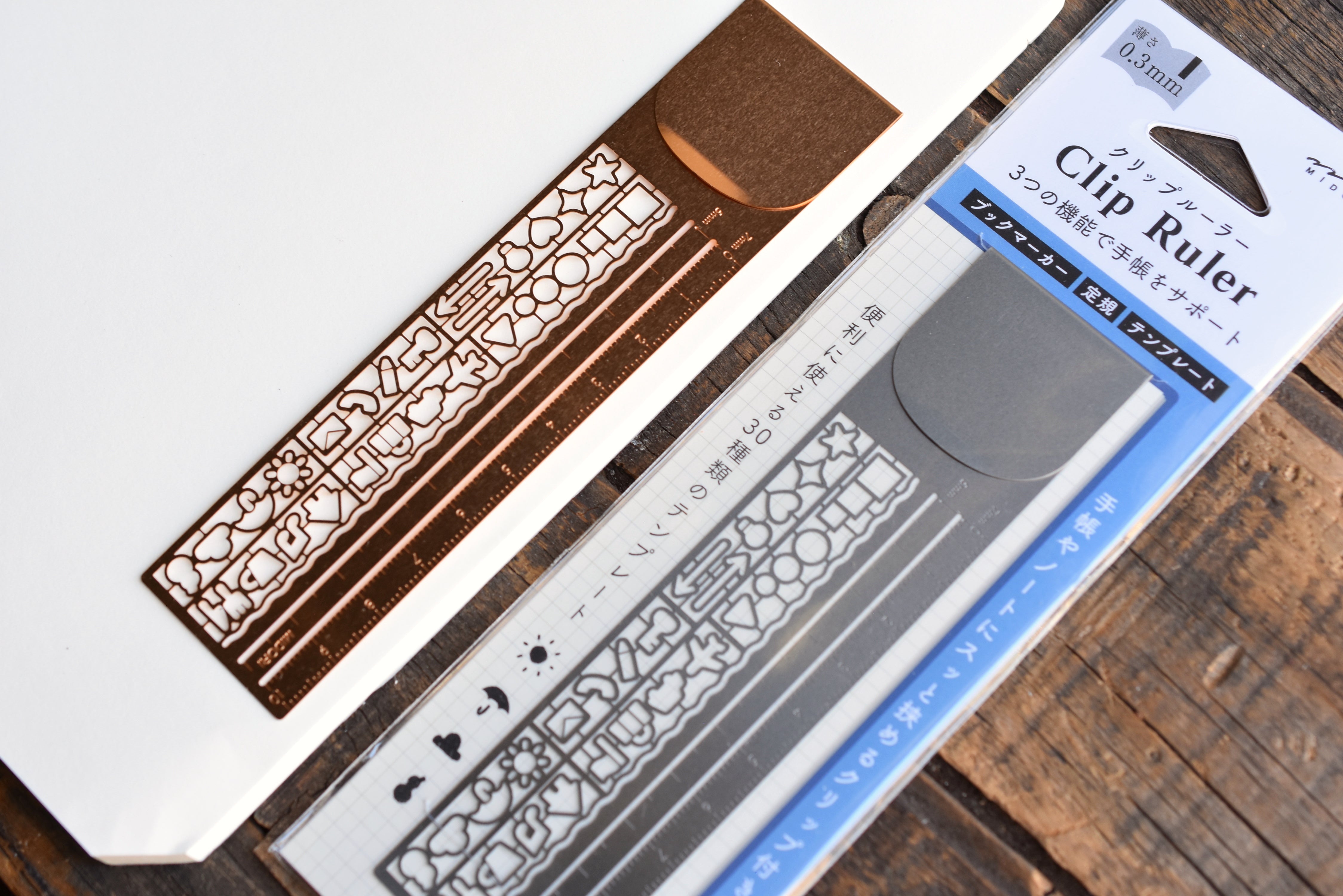 Paperclip Ruler Clip Ruler – Yoseka Stationery