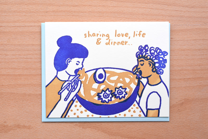 Sharing Love, Life, & Dinner