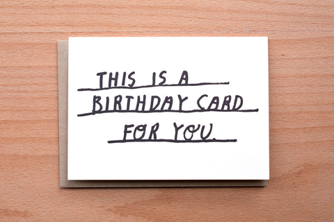 This is a Birthday Card