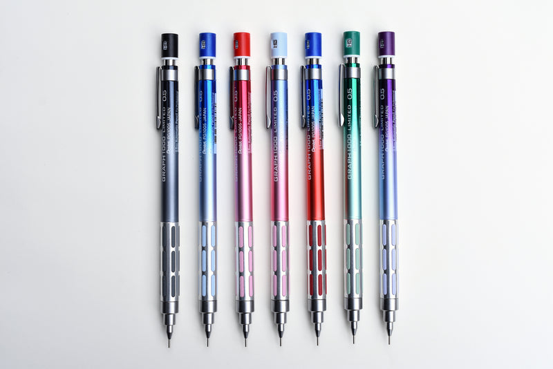 Pentel GraphGear 1000 - Colors - 0.5mm – Yoseka Stationery