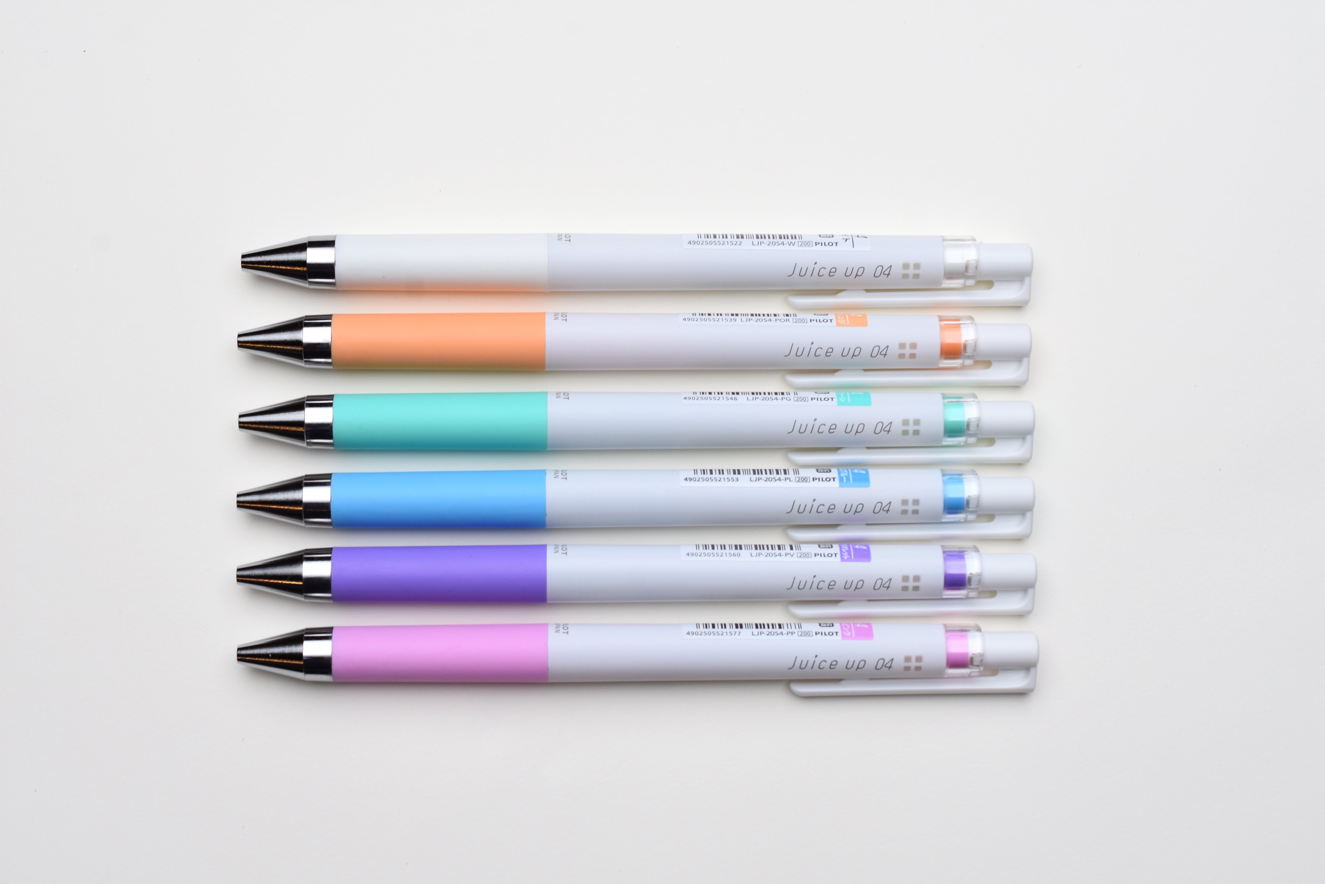 Pilot Juice Up - 0.4mm - Gel Pen - Pastel - 6 Color Set