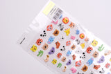 G.C. Press Fuzzy Stickers - Animal Faces