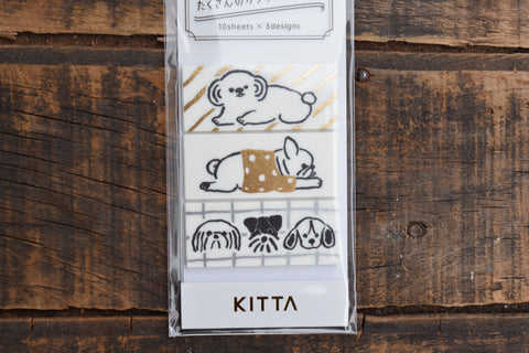 Kitta Portable Washi Tape - Limited - Dogs