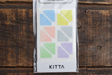 Kitta Portable Washi Tape - Seal - Plain Frames