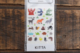 Kitta Portable Washi Tape - Seal - Forest Animals