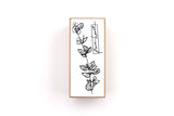 Some Sort of Fern Wooden Stamp - Birthday Flowers