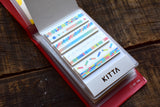 Kitta File - 6 Pocket File Washi Storage